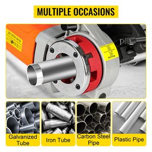 Filettatrice Elettrica Portatile da 2300W 110V con 4 Matrici (1/2\" 1 1/4\") e 1/2\" in Rame per Filettatura Tubi - Product Image 5