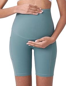 Leggings de Maternidad de Alta Calidad, Ajustados, Estilo Biker, Shorts de Maternidad Elásticos y Compresivos - Product Image 2