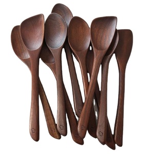 Novedad, Utensilios de Cocina de Madera Natural para Acampar, Cuchara de Cocina de Madera de Acacia - Product Image 1