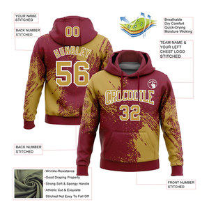 Sweat-shirts personnalisés élégants en sublimation, durables et de haute qualité pour le sport et les loisirs, accessoire indispensable pour les fans de football - Product Image 5