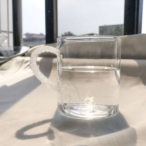 Elegant <b>Gift</b> Hand Blown Stemless Borosilicate Animal Pattern Glass Mug for 10-12 oz Capacity Wine Juice <b>Coffee</b> Tea Water - Product Image 2