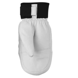 Mitaines tactiles en polyester/coton blanc, longueur poignet, thermiques, doublées, style uni, pour le sport, les activités de plein air et l'hiver - Product Image 3