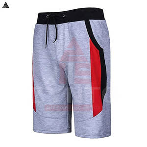 Pantalones Cortos Deportivos para Hombre al por Mayor de Alta Calidad con Diseño de Logotipo Personalizado, Pantalones Cortos de Algodón Negros Casuales Lisos, Pantalones Cortos Deportivos al por Mayor - Product Image 4