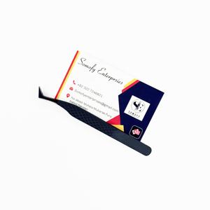 Pinzas profesionales para pestañas de acero inoxidable sólido Agarre fuerte con puntas de pestañas de volumen clásico confiable Punta de fibra puntiaguda - Product Image 5