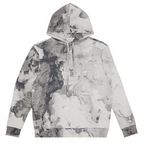 Sweat-shirt à capuche surdimensionné pour homme, coupe classique, vêtement d'hiver décontracté, design avec poche, tissu tricoté, 100% polyester, polaire respirant - Product Image 4