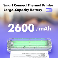 Impresora Móvil A4 Luckjingle sin Tinta, Compatible con Logotipos OEM y ODM, Certificación CE y FCC para Compras Corporativas, Impresión de Documentos PDF y Word