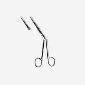 Tijeras Nasales Heymann Curvas de Acero Inoxidable, Instrumento Quirúrgico Manual de Alta Calidad para Uso Clínico en Rinoplastia y Cirugía Nasal - Product Image 2