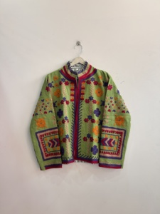 Chaqueta Boho de Algodón Bordado, Transpirable, Estilo Vintage, Chaqueta de Estilo Bohemio para Usar en la Calle - Product Image 5