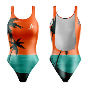 Maillot de bain une pièce pour filles, imprimé mignon, protection solaire UPF 50+, vêtements de bain pour enfants, vente en gros, fournisseur OEM de vêtements de plage - Product Image 1