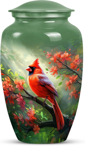 Urnes funéraires en laiton pour adultes, urnes artisanales pour cendres d'hommes et de femmes, urnes décoratives, urnes funéraires - Product Image 5