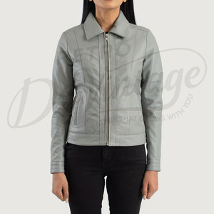 Trendy Queen Womens <b>Leather</b> <b>Jacket</b>, Oversized Going Out & Everyday Statement Piece Bomber <b>Jacket</b> Moto OEM Wholesale Custom Made - Product Image 4