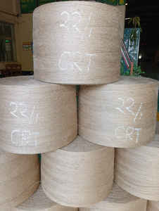 Fil de jute 100% naturel, écologique, durable, antibactérien, biodégradable, de haute qualité CRT 22LBS/1PLY pour le tricot à la main et la couture JF - Product Image 2