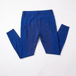 High Quality Women Horse Riding Breeches Tight Fit <b>Mesh</b> Nylon Spandex Comfortable Durable Equestrian <b>Leggings</b> Custom Logo - Product Image 1