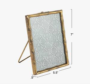 Marco de Fotos Vintage de Metal Dorado, Rectangular, Vertical/Horizontal, Ecológico, Duradero, Sin Impresión, Decorativo para Mesa, Decoración del Hogar - Product Image 4