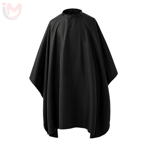 Cape de coiffure et tablier de barbier antistatiques en polyester avec taille réglable, design portable et confortable, fabriqués au Pakistan - Product Image 1