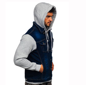 Chaquetas Vaqueras de Moda Casual 2026, Diseño de Primera Calidad, Precio Económico al por Mayor, Chaquetas Vaqueras Personalizadas para Hombre - Product Image 5
