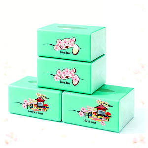 Caja de pañuelos faciales OEM, precio de fábrica, pañuelos desechables suaves, suministro a granel para hoteles, oficinas y limpieza del hogar - Product Image 1