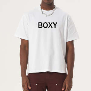 Camiseta de Algodón Orgánico para Hombre, 220 g/m², Personalizada, Talla Grande, de Alta Calidad, Lisa, con Hombros Caídos, Estilo Urbano - Product Image 2