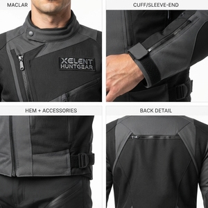 Chaqueta de Motociclismo Personalizada de Cordura Textil con Paneles de Protección de Precisión, Chaqueta de Motociclista para Turismo, Equipo de Moto para Hombre OEM - Product Image 4