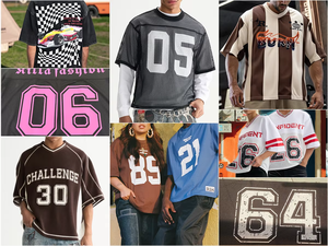 High Quality Custom Oversized Mesh Football Jersey T Shirt <b>Retro</b> Shirts Men Football T Shirt - Product Image 6