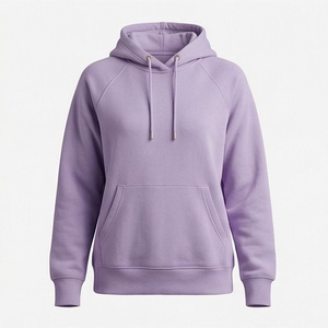 Womens High Quality Plus Size Lightweight Pullover Hoodies Custom Puff Printing Winter Season Logo Front Hooded Tops - Product Image 1