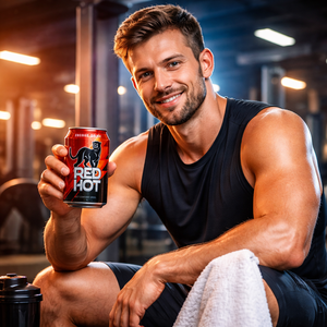 Bebida Energética Personalizable Red Hot 250ml con Taurina, Vitaminas, Ginseng, Cafeína, Carbonatada, Sabor Original, 24 Meses de Caducidad, de Vietnam - Product Image 4