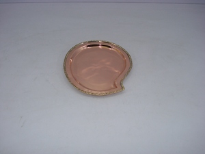 Bandeja de Cobre Sólido con Adornos de Latón - Product Image 1