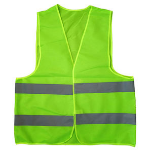 Gilet de sécurité haute visibilité pour hommes avec plusieurs poches, vêtements de travail réfléchissants pour les chantiers extérieurs et l'entretien - Product Image 3