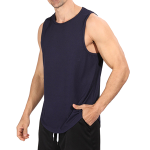Débardeur de sport pour homme à séchage rapide, personnalisable, pour entraînement, OEM ODM, fabricant de vêtements de sport, vente en gros pour hommes - Product Image 4