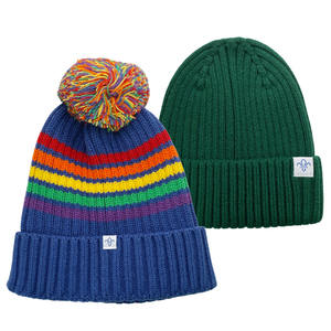 Bonnet personnalisé en gros, motif personnalisé, bonnet en crochet coloré, bonnet d'hiver, bonnet tricoté - Product Image 1