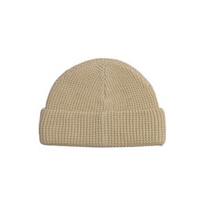 Moda de invierno Waffle Beanie Logotipo personalizado Hombres Beanie Hat Waffle Knit Beanie con etiqueta personalizada etiqueta tejida hecha a medida 2025 - Product Image 3