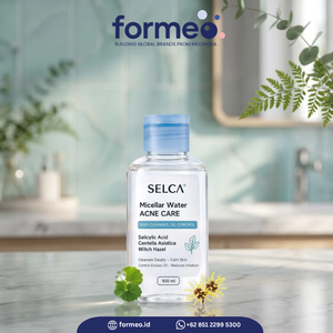 Agua Micelar OEM/ODM Desmaquillante Suave con Ácido Salicílico para el Cuidado del Acné, Tónico Limpiador Profundo y Control de Grasa - Product Image 4