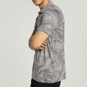 Chemises polo réversibles imprimées par sublimation de haute qualité pour hommes, tailles plus grandes, maillots d'équipe de billard et de snooker personnalisés, séchage rapide, respirant - Product Image 3