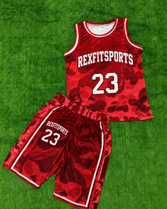 Ensemble d'uniformes de basketball sublimés personnalisés pour hommes et femmes, maillot et short d'équipe personnalisés, fabricant de vêtements de sport - Product Image 3