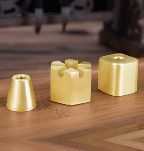 Portaplumas de Latón de Alta Calidad, 3 Piezas en Diferentes Estilos, Portaplumas Promocional Elegante, Productos de Oficina de Diseño Superior - Product Image 1