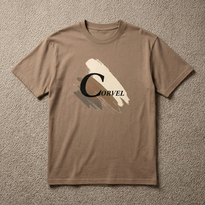 Artistic Brush Stroke Oversized O Neck <b>men's</b> <b>shirts</b> Relaxed Fit Custom Fashion Apparel Brush Art Graphics Wholesale Streetwear - Product Image 5