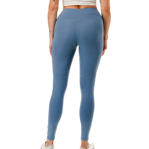 Best Selling Plus Size Women's Sexy <b>Leggings</b> & Tights Custom Design Solid Color <b>Leggings</b> <b>With</b> <b>Pockets</b> For Women From Bangladesh - Product Image 4