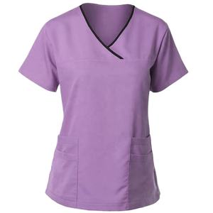 Vente en gros de costumes d'infirmière d'uniforme médical d'infirmière d'hôpital de couleur personnalisée à taille haute - Product Image 2