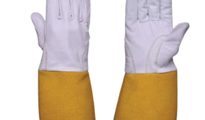 ถุงมืออะรามิดสีขาว ขนาด 12 นิ้ว ปลายตรง กันลื่น ป้องกันไฟฟ้าสถิตย์ สำหรับห้องคลีนรูม ใช้งานทั่วไป ปราศจากแป้ง - Product Image 3
