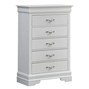 Cómoda Lorana G6590 CH Plateada Champagne, Diseño Elegante - Product Image 1