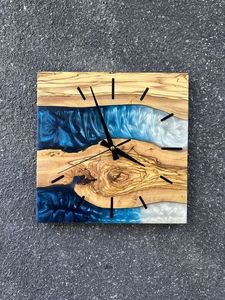 Wooden Craftsmanship <b>Clock</b> Elegant Decorative Timepiece for Living Room Bedroom Workspace and Hospitality Decor - Product Image 6