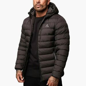 Chaquetas Acolchadas Casuales de Invierno para Hombre, Diseño de Última Moda, Ropa de Exterior Personalizable con Cuello Alto, Chaquetas Burbuja Recién Llegadas - Product Image 3