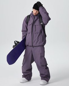 Professional Winter <b>Women</b> Ski Suit Waterproof Snow Jacket Pants <b>Set</b> <b>Thermal</b> Cold Weather Outdoor Sports Snowboard Outerwear - Product Image 4
