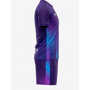 Conjunto de Entrenamiento de Camiseta y Pantalones Cortos de Fútbol Premium, Uniforme de Fútbol Sublimado, Ropa Deportiva de Equipo al por Mayor, MALUZA Industries - Product Image 4