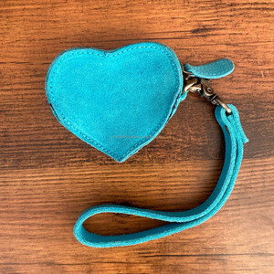 Fashion Design <b>Boot</b> Stitch Suede Leather <b>Zipper</b> Women's Mini Coin Purse Genuine Leather Multi-functional Wrist Storage Money Bag - Product Image 5