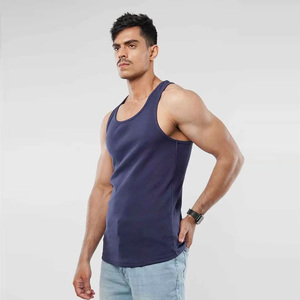 New <b>Men's</b> <b>Vest</b> Cotton <b>White</b> Quick Dry Workout Tank Top Gym Muscle Tee Fitness Bodybuilding Sleeveless T Shirt Athletic Clothing - Product Image 5