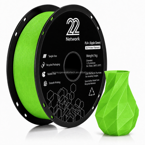 Filament PLA+ Vert Pomme 22Network en Gros, Bobine de 1KG, 1.75mm, pour Imprimante 3D Industrielle, Haute Vitesse 300mm/s, OEM ODM - Product Image 1