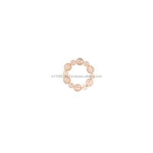 Anneaux de serviette de Noël faits main en forme de feuille avec perles scintillantes, largeur 5 cm, décoration de table élégante en papier, vente en gros usine - Product Image 6