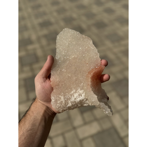 Natural Apophyllite Stilbite on Black Chalcedony <b>Crystal</b> <b>Cluster</b> Mineral Specimen for Interior Decor and Wholesale - Product Image 2