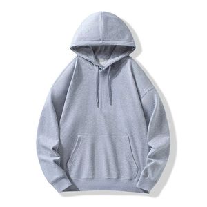 Sweat à capuche surdimensionné pour homme de haute qualité – Pull en molleton de coton épais, sweat à capuche vierge avec impression et broderie de logo personnalisés - Product Image 2